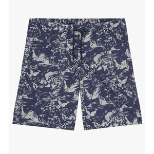 NWT $195 Paul Smith 100% CottonDrawstring Shorts, Navy, XL